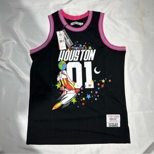 Travis Scott Headgear Classics Astroworld Houston Cactus Jack Jersey Size L